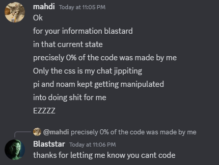 Admitted to not being able to write code without ChatGPT