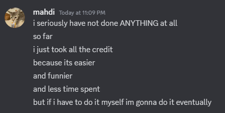 Can only steal code from other people